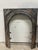 Late 18th Century Late 19th Century 21" W X 26.5"h Decorative Burnished Finish Cast Iron Fireplace Surround and Insert For Sale - Image 5 of 8