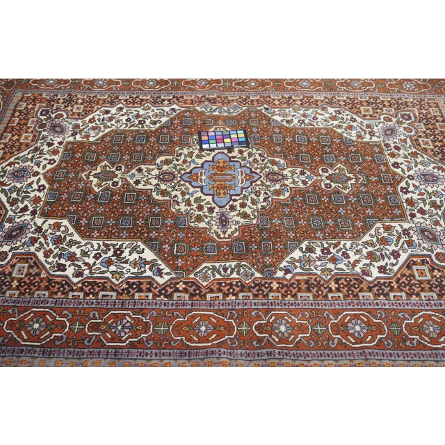 Vintage Tribal Ghashghai Rug 4'5'' X 6'1'' For Sale In New York - Image 6 of 8