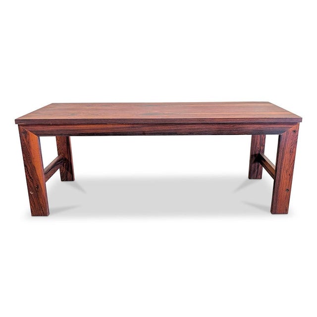Rosewood Bench / Side Table - 122503 For Sale - Image 4 of 6