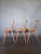1930s Antique Slovenian Alps Farm Chairs, 1930s, Set of 3 For Sale - Image 5 of 9