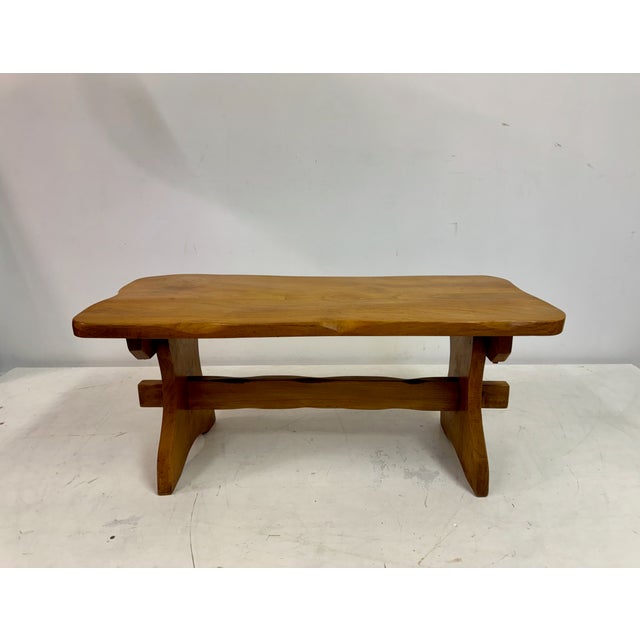 Mid-Century Elm Coffee Table, 1960s For Sale - Image 12 of 14