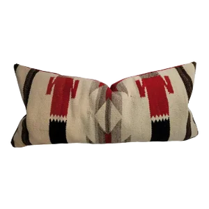 1930s Yei Weaving Bolster Pillow