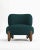 Not Yet Made - Made To Order Modern Tobo Armchair in Fabric Boucle Night Blue and Smoked Oak by Collector Studio For Sale - Image 5 of 5