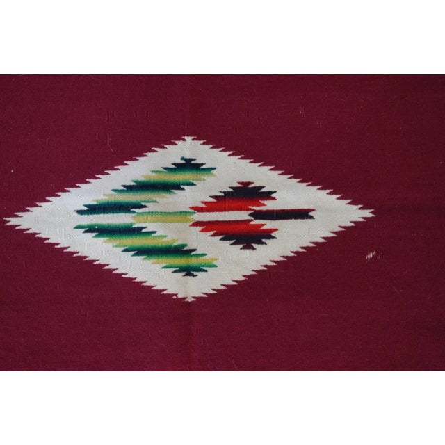 1920s Serapi Card Table Weavings - A Pair For Sale - Image 10 of 10