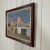A quietly composed oil on panel by Vidar Bäckman, dated 1963, where simplified architecture and restrained colour...