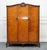 Gorgeous Victoria Regina Distressed Art Deco Burr Walnut Triple Wardrobe. The lock on the wardrobe engraved V.R which is...