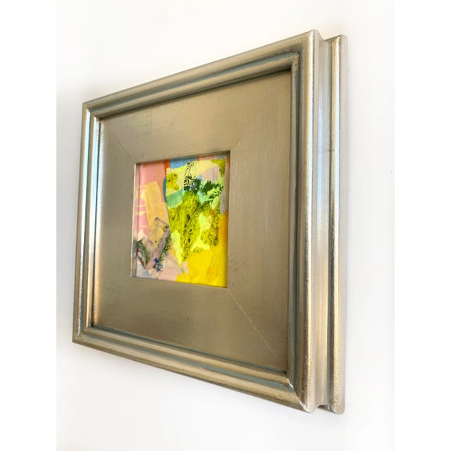 Original painting by Jessalin Beutler, completed in 2024. Acrylic and collage on canvas wrapped board. Signed and dated on...