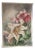 Original Vintage Watercolor Floral Lillies Painting For Sale