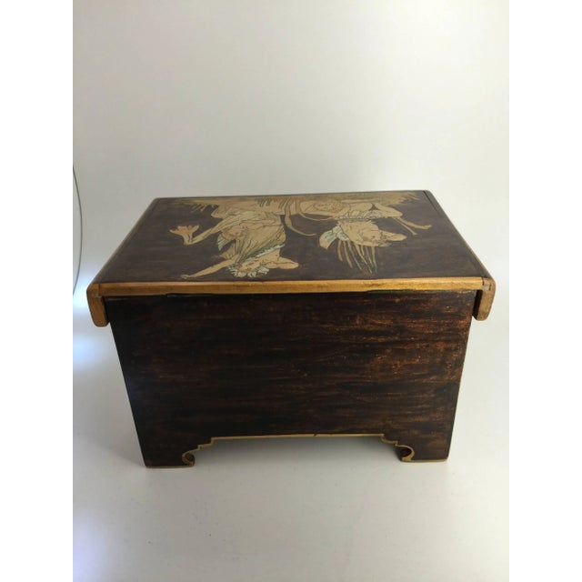 1900s Aesthetic Movement Trinket Box For Sale - Image 4 of 7