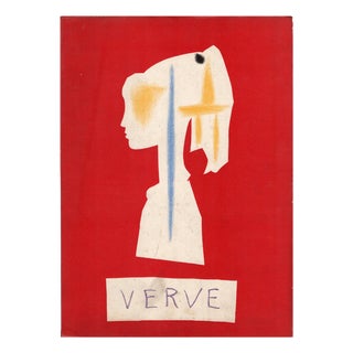 Pablo Picasso, Profile of a Girl, Lithograph, 1954 For Sale