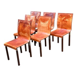 Zele Furniture Emile Dining Chairs, Set of Six For Sale