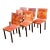 Zele Furniture Emile Dining Chairs, Set of Six For Sale