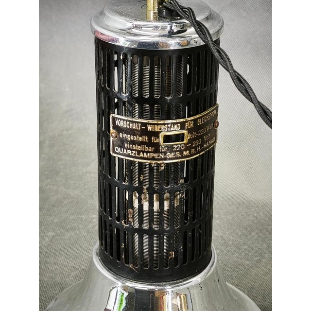 Vintage Bauhaus Adjustable Table Lamp in Chrome, Germany, 1930s For Sale - Image 10 of 15