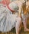 1960s Paul Clemens- Ballerina Stretching - Oil Painting For Sale - Image 5 of 12