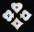 Mid-Century Modern French Porcelain Playing Card Themed Ashtrays, Limoges, 1960s, Set of 4 For Sale - Image 3 of 12