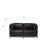 2020s Axis 2pc Sectional Avanti Black Titanium Frame For Sale - Image 5 of 6