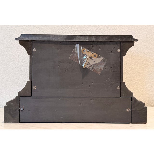 Mid 20th Century Ingraham Mantel Clock For Sale - Image 4 of 5