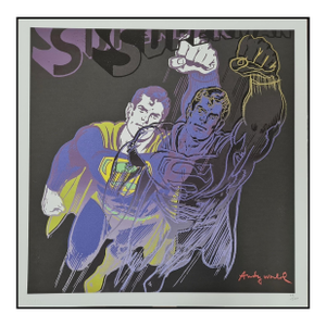 After Andy Warhol, Superman, 1980s, Lithograph