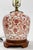 Vintage Heyward House Porcelain Asian Motif Lamp For Sale - Image 4 of 7