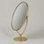 1940s Art Deco Double-Sided Brass Table Mirror, 1940s For Sale - Image 5 of 16
