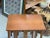 Vintage Mid Century Modern Nesting Tables on Casters. UK Import. Offered 1 Nesting Table Set as Pictured. Dimensions. 24...