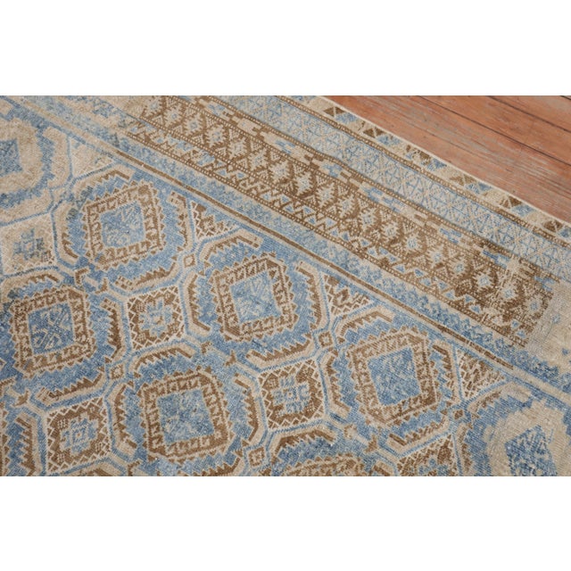 Blue Early 20th Century Tribal Persian Balouch Rug - 3'11" x 6'9" For Sale - Image 8 of 8
