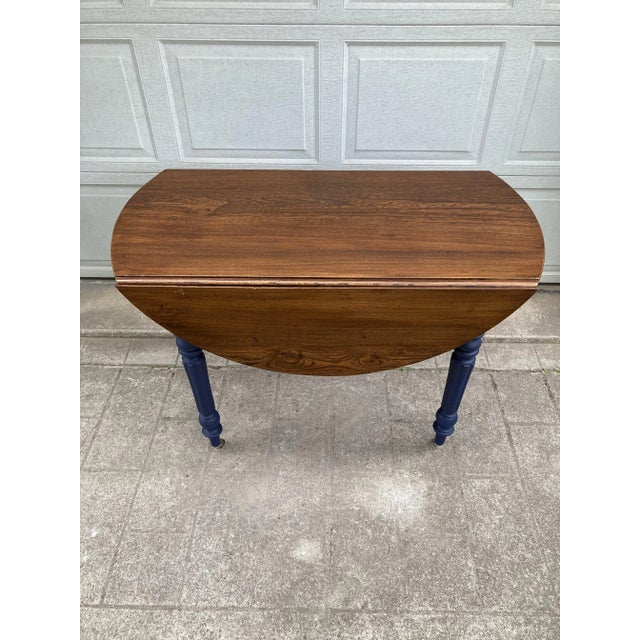 Louis XVI Style Drop-Leaf Table, 19th Century For Sale - Image 6 of 18