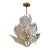 1970s Mazzega Murano Flame Chandelier For Sale