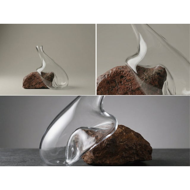 Where nature meets precision. This piece is built around a naturally formed stone, selected for its texture, balance, and...
