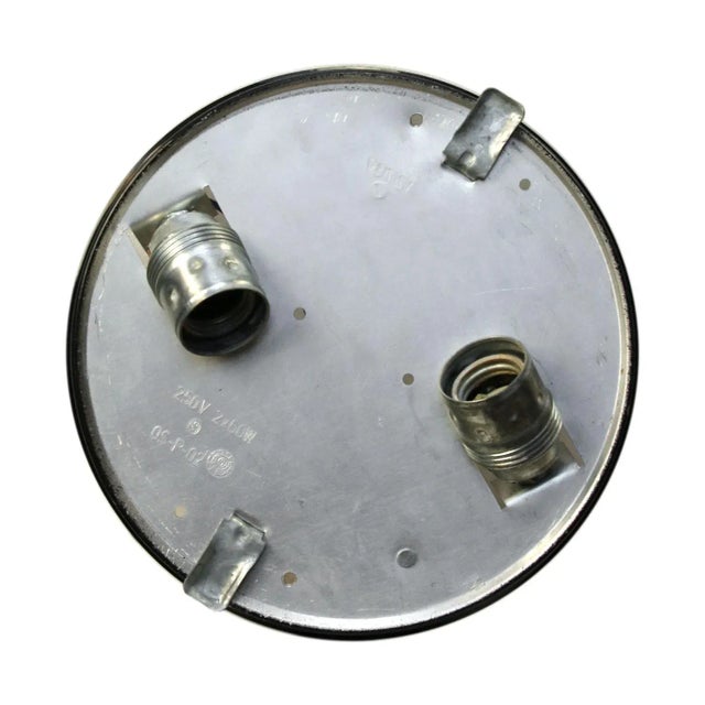 Mid-Century Mat White Opaline Glass Wall Lamp For Sale - Image 6 of 9