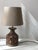 Italian Brown Ceramic Table Lamp, 1960s For Sale - Image 3 of 11