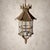 An impressive and unusual Continental Gothic Revival Bronze Lantern, standing approximately one metre tall, excluding its...