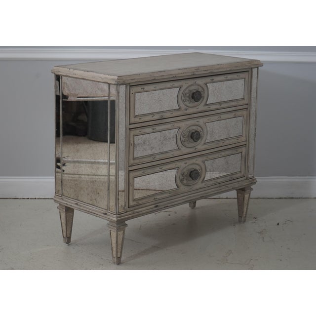 Age: Approx: 5 Years Old Details: Factory Distressed Floor Model Accent Commodes Or Oversized Nightstands Factory...