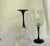 Black Pair of Vintage Arcoroc Luminarc Tuxedo Wine Glasses | France, C. 1980 For Sale - Image 8 of 10