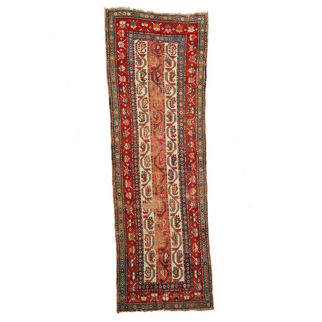*All of our antique & vintage rugs are professionally cleaned prior to being listed.* Name: STUNNING Antique Runner |...