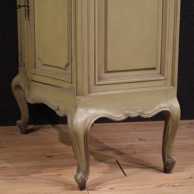 20th Century Italian Lacquered Sideboard with Mirror, 1950s For Sale - Image 11 of 14