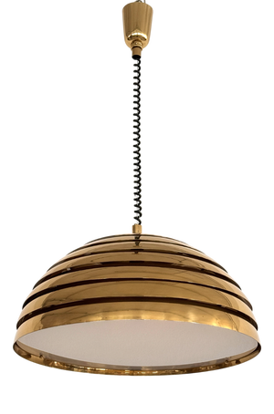 Mid-Century Modern Brass Pendant Light by Vereinigte Werkstätten from Vereinigte Werkstätten Collection, 1960s