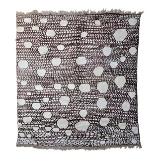 Beni M'Rirt Wool Rug - 12.9 X 10.1 Ft For Sale