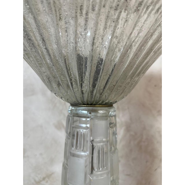 1950s Vintage Table Lamp in Murano Glass, 1950 For Sale - Image 5 of 18