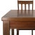 Modern Traditional Dining Set in Light Oak & Black - 5 Pieces For Sale - Image 3 of 7
