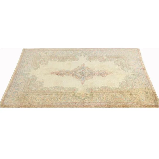 1960s 1960s Vintage Kerman Rug-3'1"x4'10" For Sale - Image 5 of 8