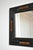 Carved Ebonised Wood and Trompe l'Oeil Turshell Mirrors, 19th Century, Set of 2 For Sale - Image 4 of 6