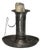 Vintage Wrought Iron Candleholder For Sale