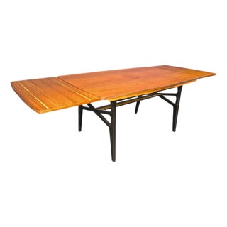 Mid-Century Modern Italian Extendable Dining Table, 1950s For Sale