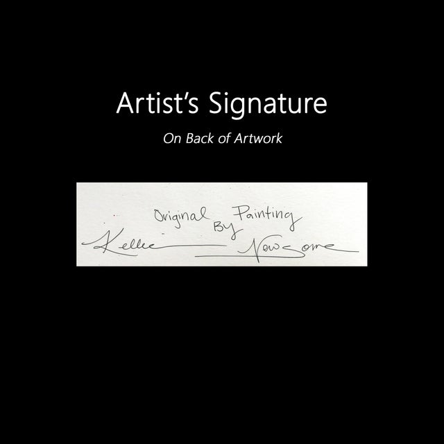 Paper Labradorable - Playful Dog Pet Portrait Mixed Media Painting on Paper Original Artwork by Kellie Newsome For Sale - Image 7 of 7