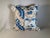 Vintage Printed Linen Floral Pillow For Sale In Philadelphia - Image 6 of 8