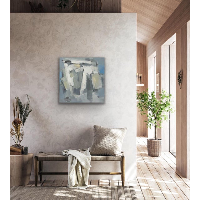 Contemporary Abstract Original Oil Painting For Sale - Image 4 of 11