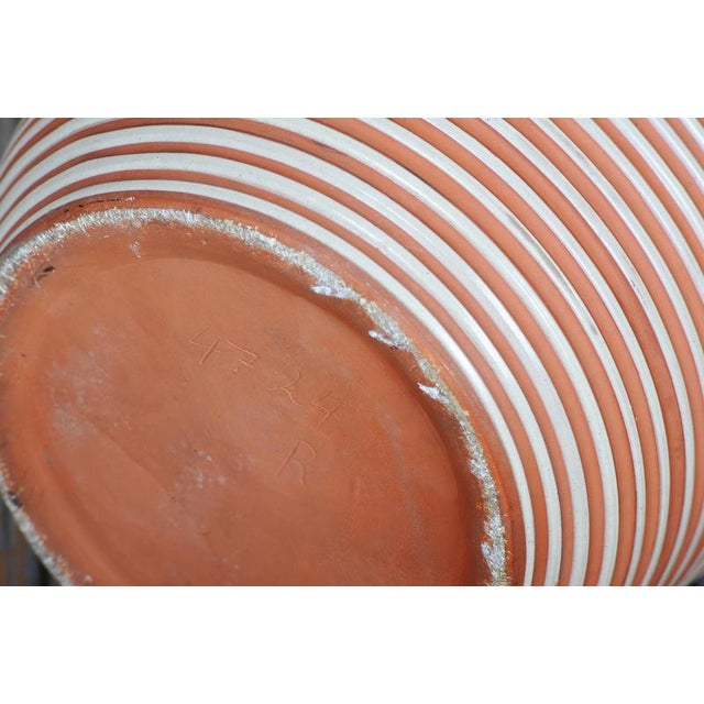 Gold Mid-Century Modern Vase in Ceramic, Czech, 1940s For Sale - Image 8 of 11