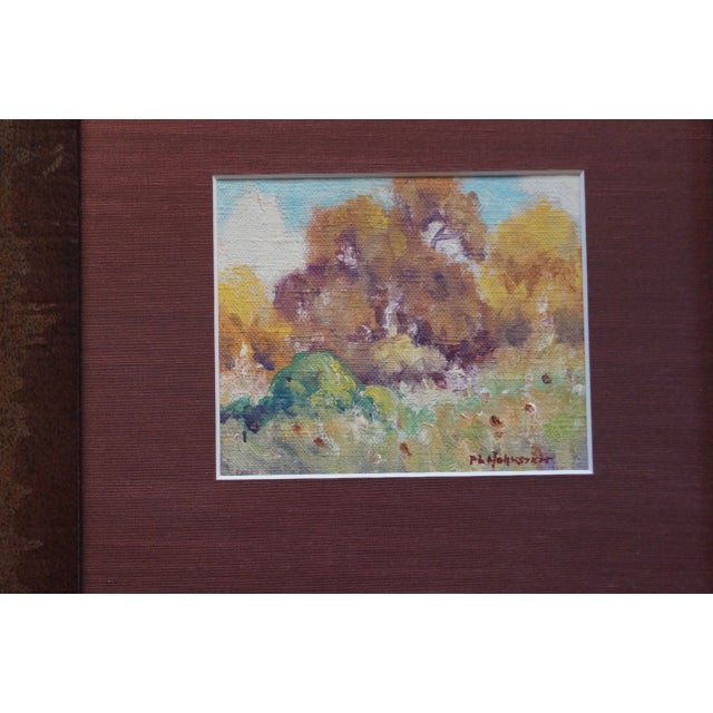 1930s Peter Lanz Hohnstedt Texas Hill Country Landscape Painting, 1930s For Sale - Image 5 of 8