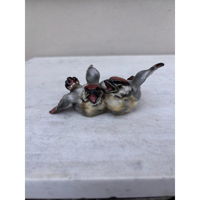 Mid-Century French Porcelain Birds For Sale - Image 4 of 7